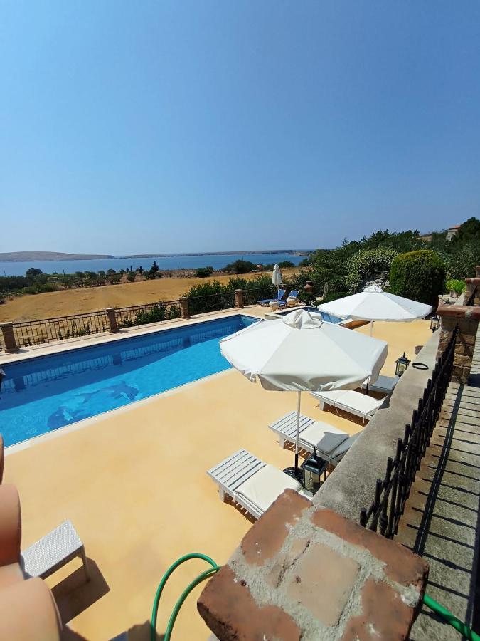 Lesvos Tower House Komninos Sigrion Bagian luar foto