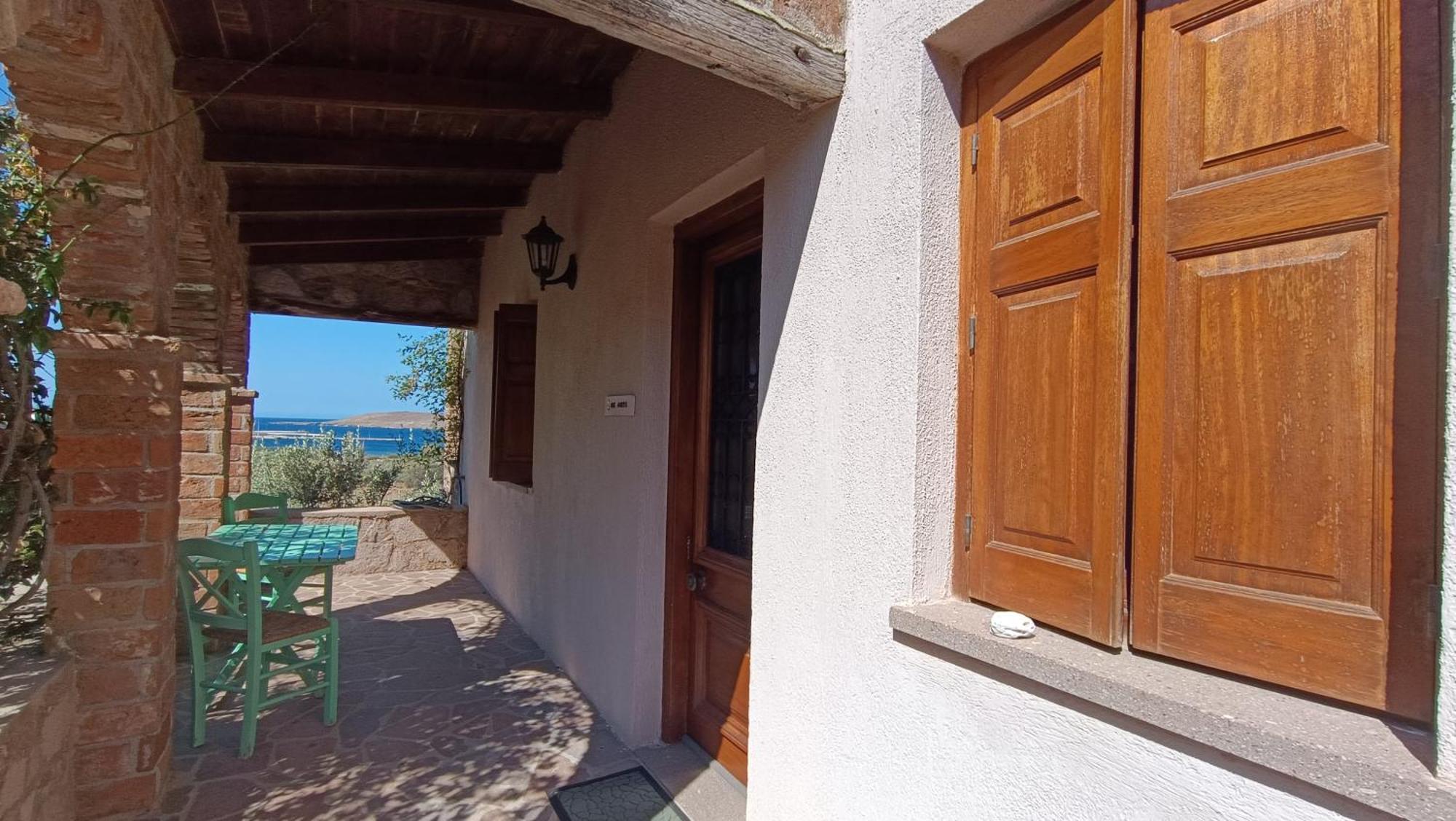 Lesvos Tower House Komninos Sigrion Bagian luar foto